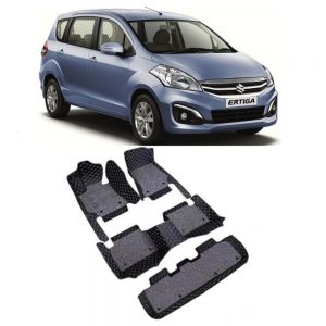 Floor Mats for Ertiga Old - black